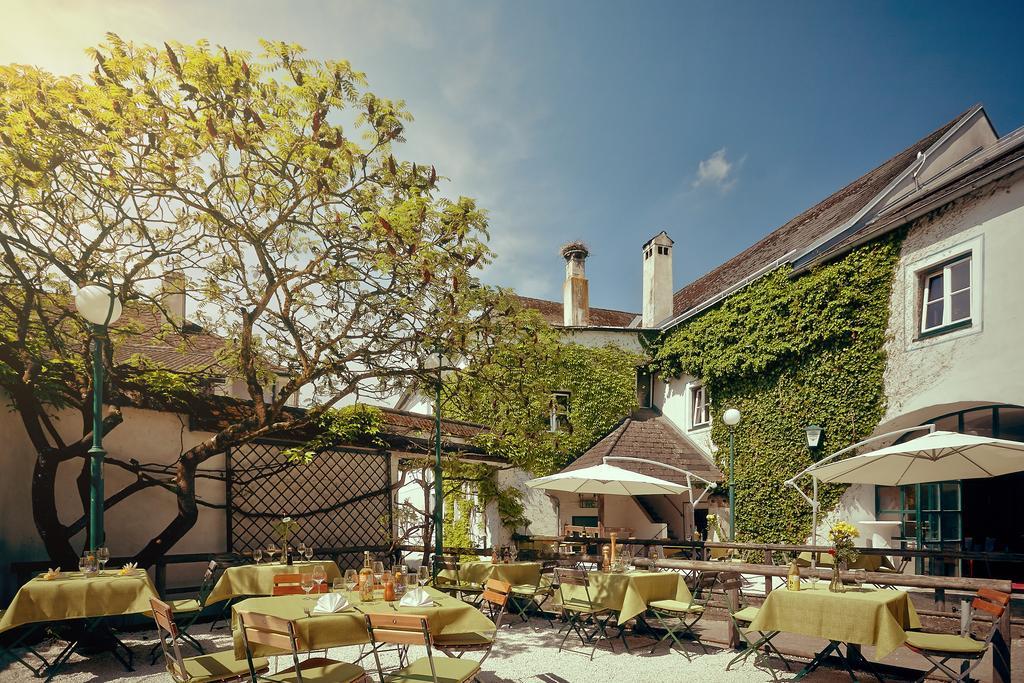 Gasthof Hotel Schiffsmeisterhaus Ardagger Markt Buitenkant foto