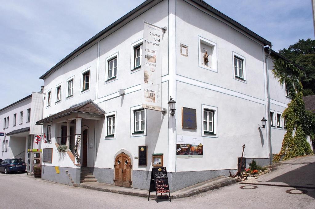 Gasthof Hotel Schiffsmeisterhaus Ardagger Markt Buitenkant foto